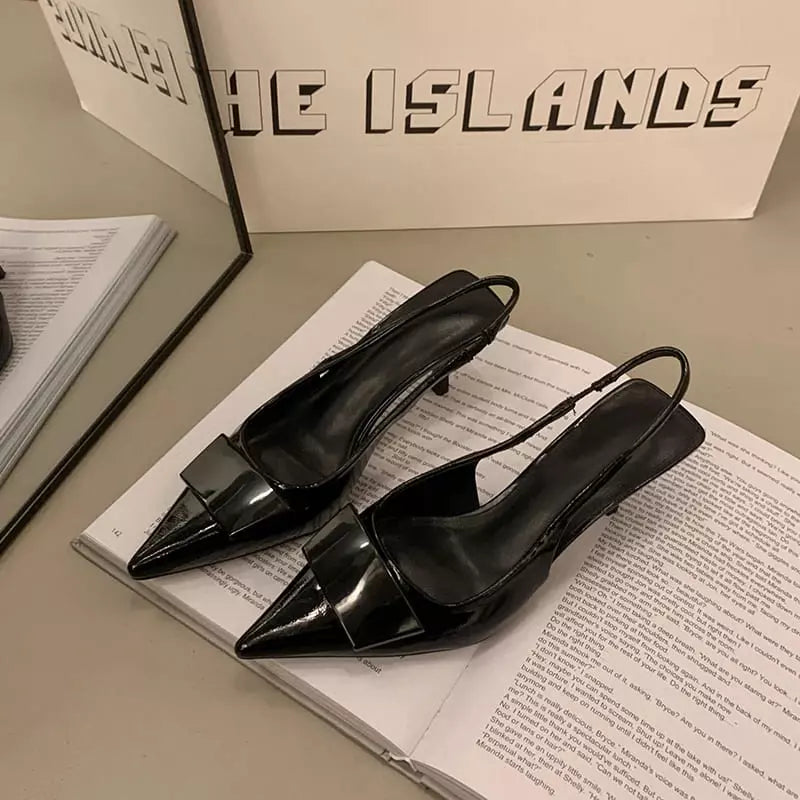 Zapatos Slingback de Tacón Alto para Mujer