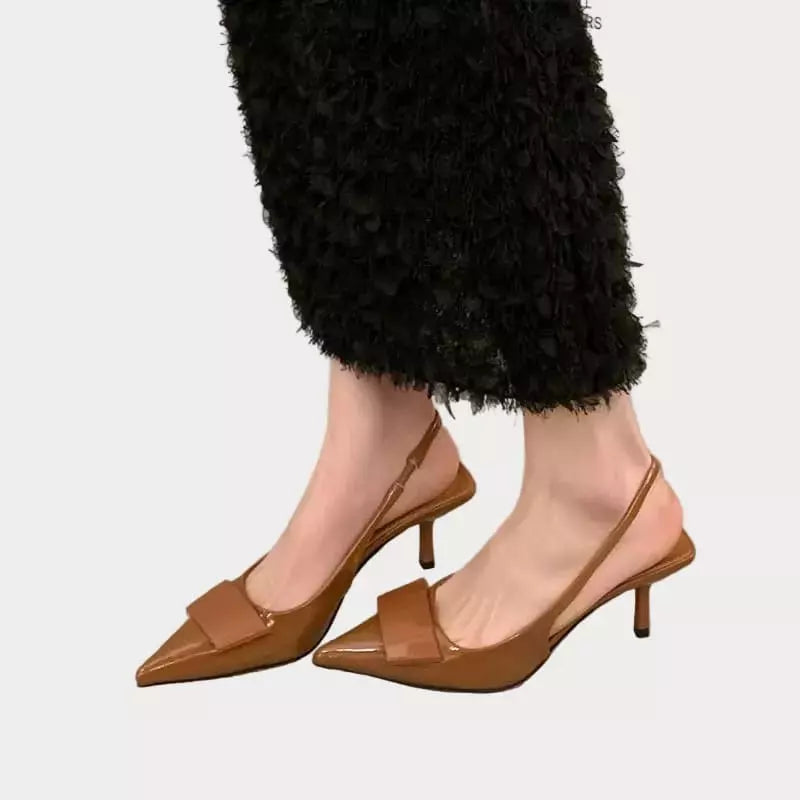 Zapatos Slingback de Tacón Alto para Mujer