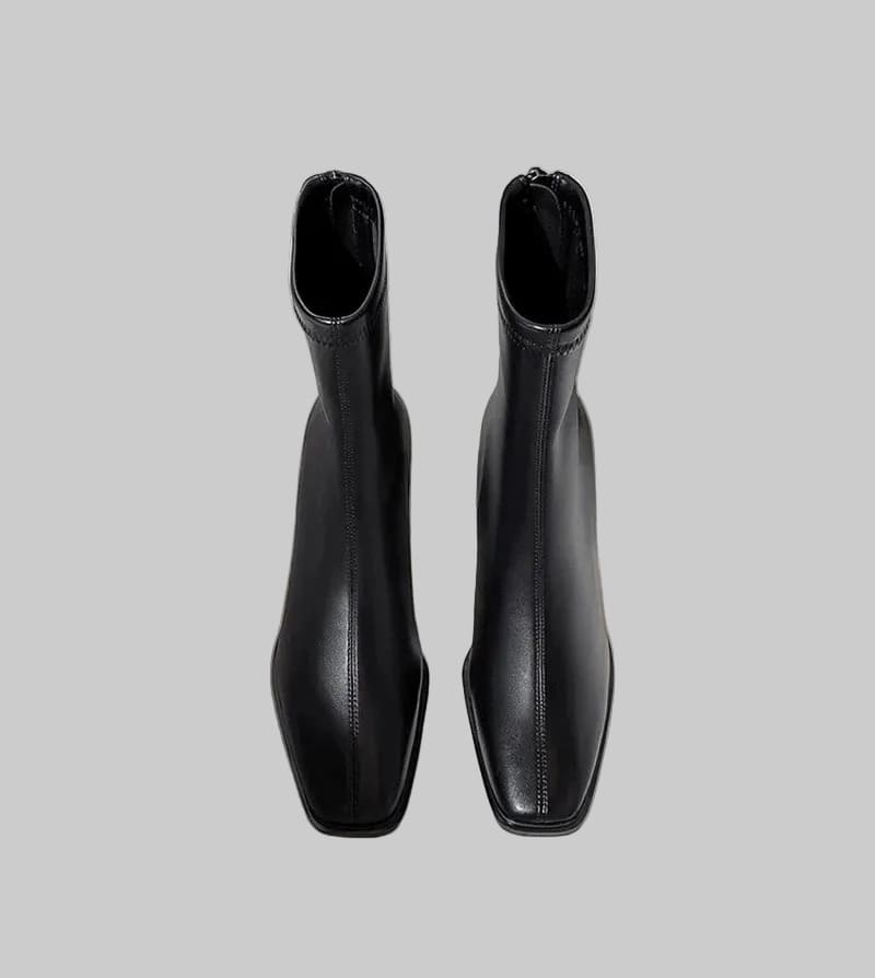 Botín Elegante de Mujer con Tacón Cómodo