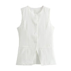 Chaleco Sastre sin Mangas de Mujer