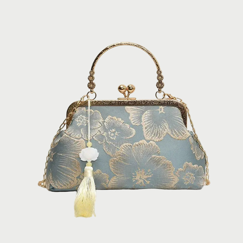 Bolso de Mano Bordado Elegante para Mujer