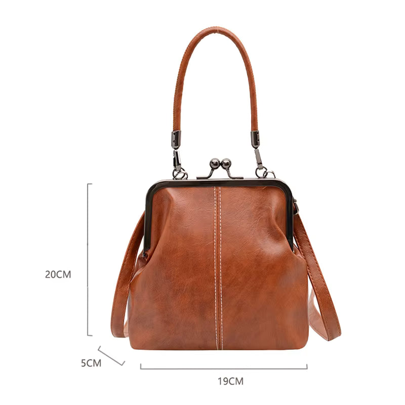 Bolso de Hombro Estilo Vintage para Mujer