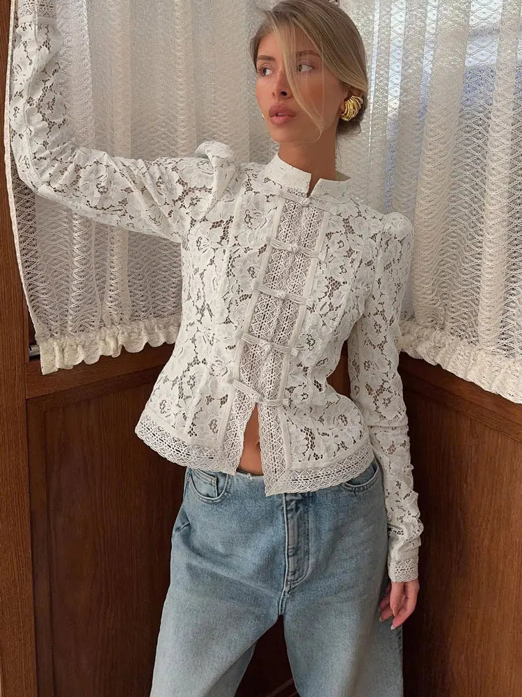 Blusa Verona Lace Elegance