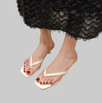 Sandalias de Mujer Verano Cómodas de Dedo con Tacón Bajo